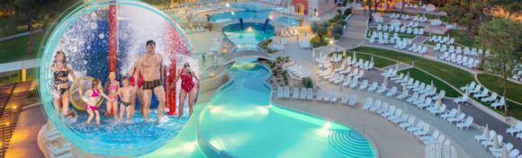 UMAG - priuštite si odmor o kojem ste oduvijek sanjali i uživajte u vodenom parku s raznim atrakcijama u Hotelu Garden Istra Plava Laguna 4*