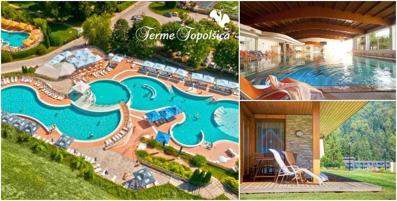 POPUST: 44% - TERME TOPOLŠICA 2 noćenja s polupansionom za do 4 osobe u apartmanima 4* u srcu prirode uz neograničeno korištenje bazena i wellnessa već od 1.397 kn! (Terme Topolšica - apartmani 4*)