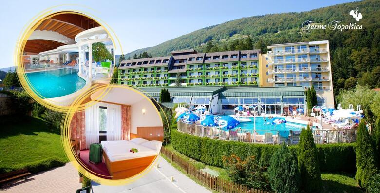 Ponuda dana: Slovenija, Terme Topolšica - 2 noćenja s polupansionom za dvoje odraslih i 2 djece u Hotelu Vesna 3* uz korištenje unutarnjeg i vanjskog bazena, saune i fitnessa (Terme Topolšica 4*)
