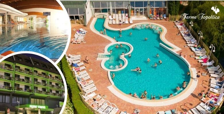 Romantično ili obiteljsko ljeto u Termama Topolšica - 2 noćenja s polupansionom za 2 odraslih i 2 djece u Hotelu Vesna 3* uz korištenje bazena i sauna