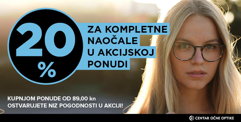 Pregled za naočale -61% Vrbik