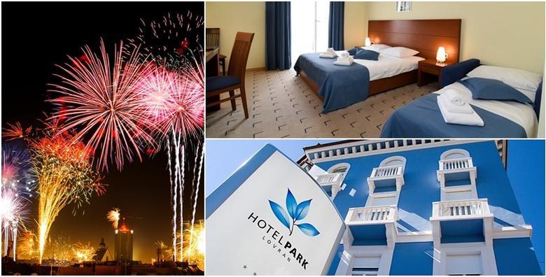 Ponuda dana: Nova godina u Lovranu - 2 ili 3 noćenja za 2 osobe s polupansionom u hotelu Park uz svečanu novogodišnju večeru od 2.848 kn! (Hotel Park 4*)