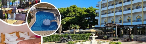 EARLY BOOKING PREDSEZONA Hotel Miramare 4* - početak ljeta u Vodicama uz 5 noćenja s polupansionom za 2 odrasle osobe i do 3 djece uz korištenje vanjskog bazena i teretane