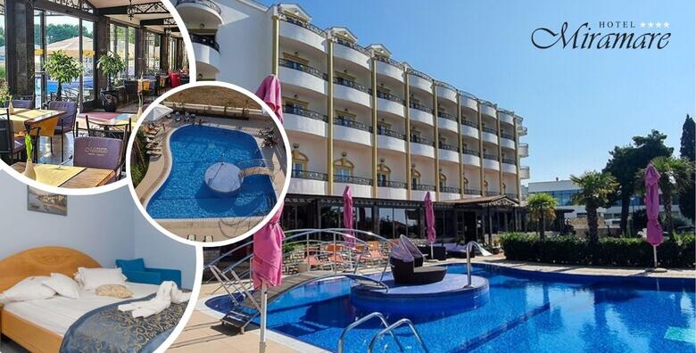 EARLY BOOKING Hotel Miramare 4* - početak ljeta u Vodicama uz 5 noćenja s polupansionom za 2 odrasle osobe i do 2 djece uz korištenje vanjskog bazena i teretane