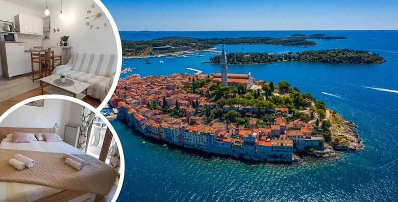 ROVINJ – istražite šarmantni istarski grad uz 2 noćenja za dvoje + gratis paket za 1 dijete do 13,99 godina u Apartmanima Marina 3*