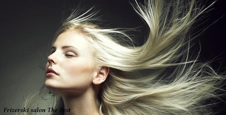 Bojanje, šišanje, pranje, masaža vlasišta i fen frizura za 119kn!