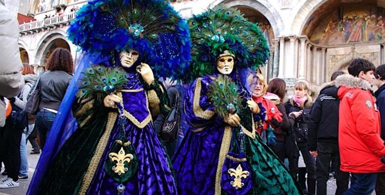 Karneval u Veneciji - cjelodnevni izlet s prijevozom, zabava pod maskama za 195kn!