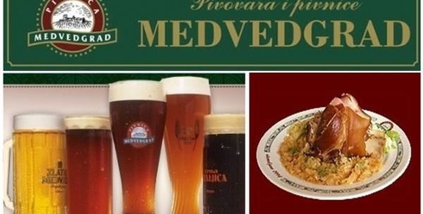 Pivnica Medvedgrad - pivnički buncek sa prilozima