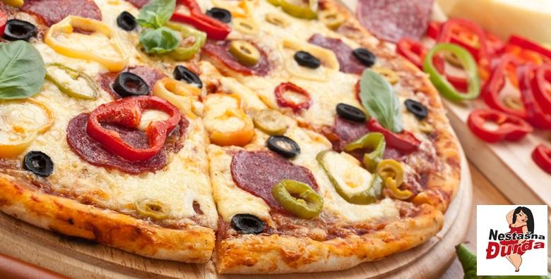 2 velike pizze po izboru u Pizzeriji Nestašna Đurđa za samo 35kn!