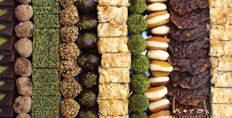 Kolači – 1kg preukusnih miješanih slastica iz Slastičarnice Horak za 65kn!