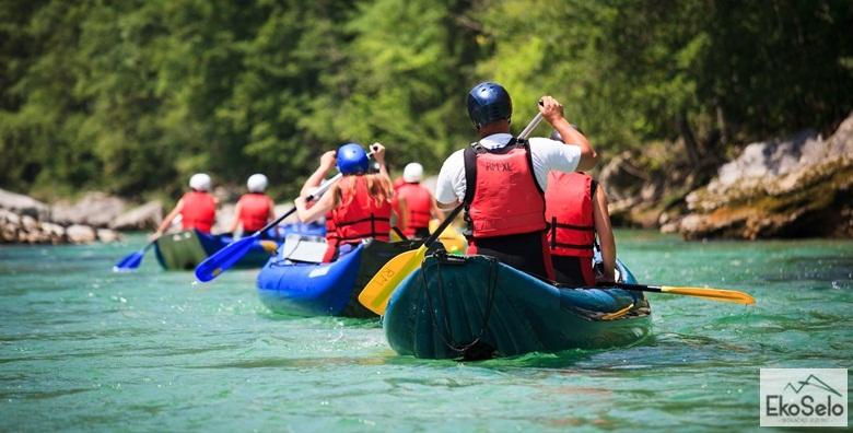 Rafting na Neretvi – 2 dana s punim pansionom i opremom za dvoje u Eko selu Boračko jezero uz piće dobrodošlice za 878kn!