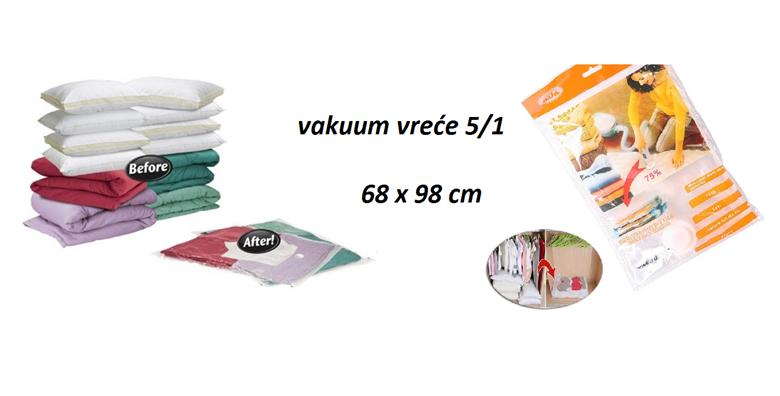 5 Vakuum vreća -50% HR