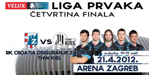 Liga prvaka - RK Zagreb- Kiel