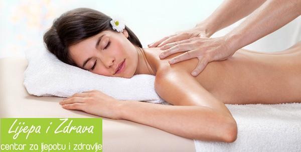 Medicinska masaža koju izvodi fizioterapeut