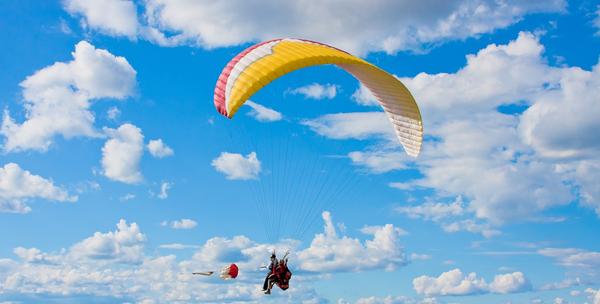 Paragliding let sa instruktorom 195kn