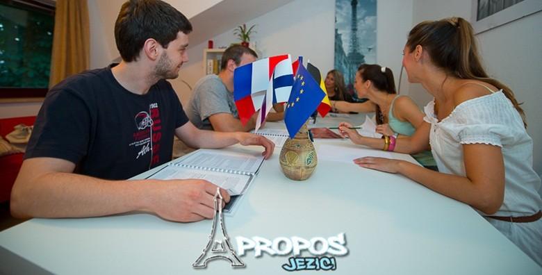 Početni francuski u trajanju 40 sati uz materijale