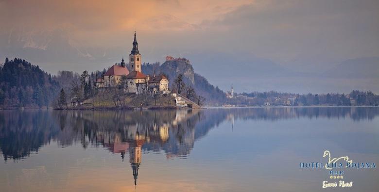 BLED- povedite dragu osobu na savršen odmor tik do jezera! 2 noćenja s doručkom za dvoje u Hotelu Vila Bojana 4* za 745 kn!