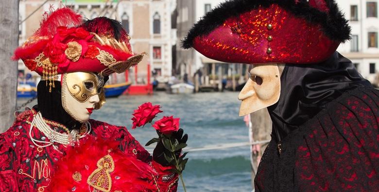 [KARNEVAL U VENECIJI] Izbor za najbolju masku, velika fešta otvorenja i tradicionalna povorka - budite dio karnevalskog ludila za 150 kn!
