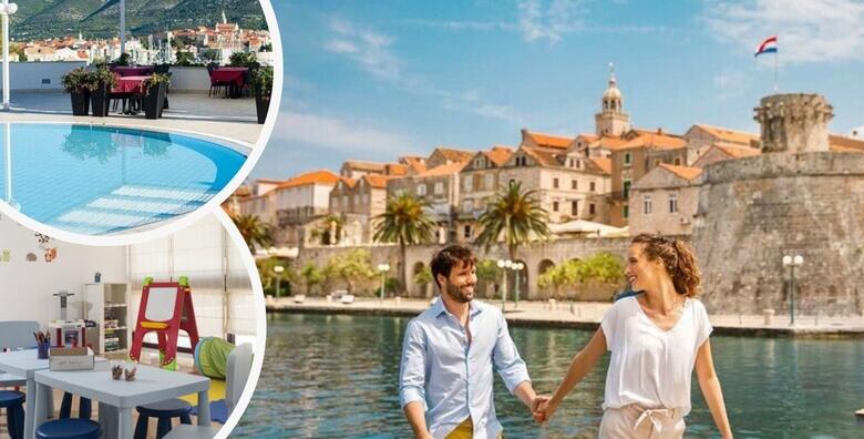 POSEBNA PONUDA! LJETO NA KORČULI – 4 noći s polupansionom za 2 odrasle osobe i 1 dijete ili 3. odraslu osobu u Hotelu Marko Polo by Aminess 4* uz 2 vanjska bazena