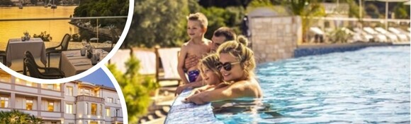 POSEBNA PONUDA! TOP TERMINI - obiteljsko ljetovanje uz 2, 4 ili 7 noći s polupansionom za do 4 osobe uz INFINITY bazen i animaciju u Aminess Vival Port9 Resortu 4* na Korčuli