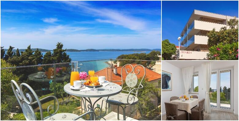 HVAR - 3 noćenja za 2 osobe u apartmanu s pogledom na more u Aparthotelu Pharia 3* za 1.575 kn!