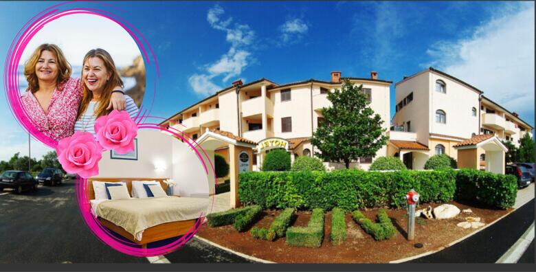 DAN ŽENA U ISTRI – 2 noćenja s polupansionom za 2 osobe uz wellness od 2h, svečanu večeru i čašu pjenušca te korištenjem zabavnog sadržaja u Hotelu Villa Letan 4*
