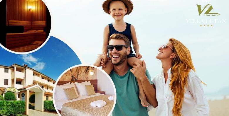 Proljetno opuštanje u Hotelu Villa Letan 4* - 2 noći s uslugom polupansiona za dvoje + GRATIS paket za 1 dijete do 6,99 godina uz korištenje Spa & Relax zone