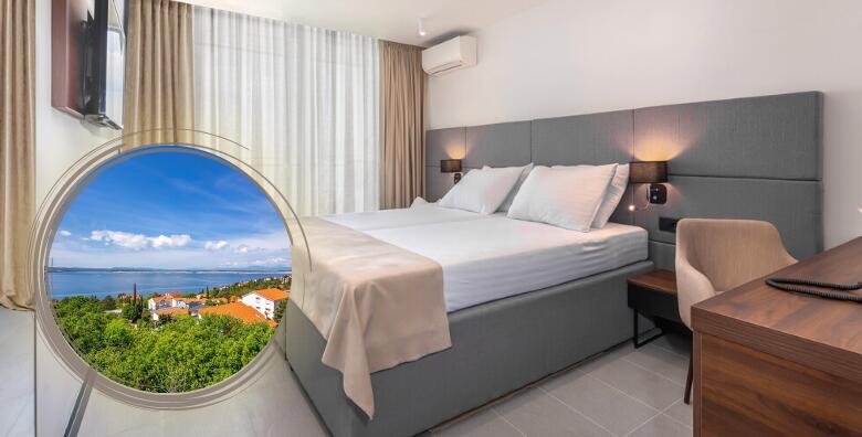 Crikvenica, Aneks Omorika 3* - uživajte u zalascima sunca s predivne terase s pogledom na otok Krk