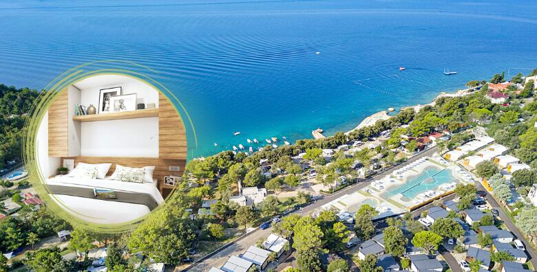 SELCE - uživajte u luksuznim mobilnim kućicama s jacuzzijem u Elements Campingu Selce 3* sa jedinstvenim kompleksom bazena i predivnim pogledom na otok Krk