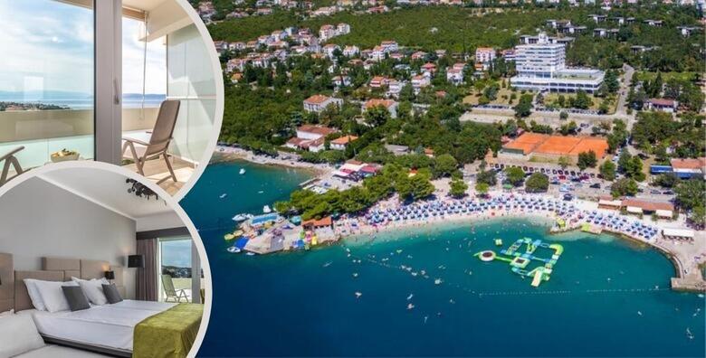 LJETOVANJE u Crikvenici - obiteljski odmor uz 3 ili 5 noćenja ALL INCLUSIVE light za do 4 odrasle osobe i do 2 djece uz korištenje vanjskih bazena u Hotelu Omorika 4*