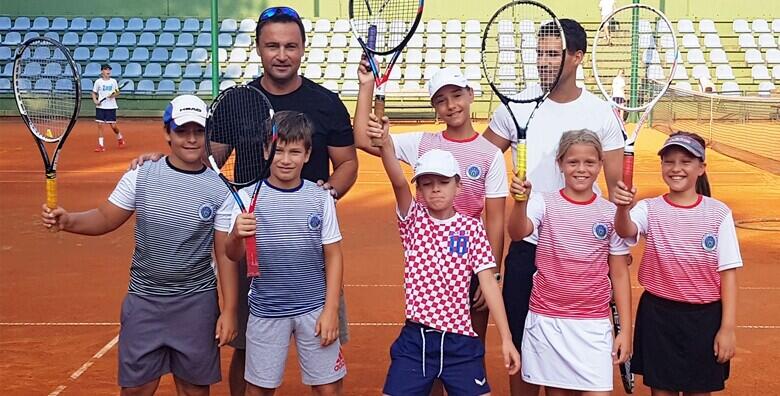 Tečaj tenisa za sve uzraste u trajanju od mjesec dana već od 160 kn!