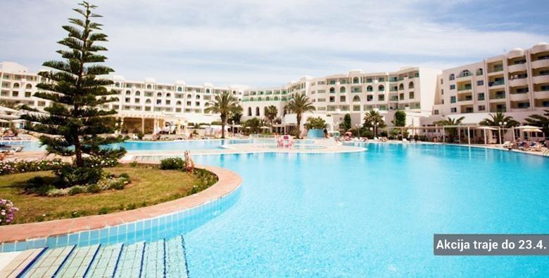 [TUNIS ALL INCLUSIVE] 7 noćenja u Hotelu***** s bazenom u Yasmin Hammametu uz uključen povratni let i pristojbe od 2.809 kn!