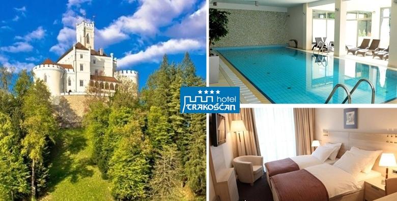 [HOTEL TRAKOŠĆAN****] 2 dana s polupansionom za dvoje uz neograničeno korištenje bazena, sauna i jacuzzija do 15.6. od 499 kn!