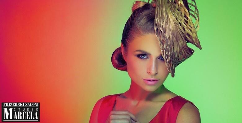 Pramenovi po izboru ili bojanje uz preljev, šišanje, fen frizuru i masku u Studiju Marcela za 250 kn!