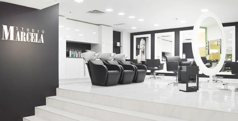 Studio Marcela u Importanne galeriji – pramenovi ili bojanje uz šišanje, fen frizuru, preljev i hranjivu masku za 299 kn!