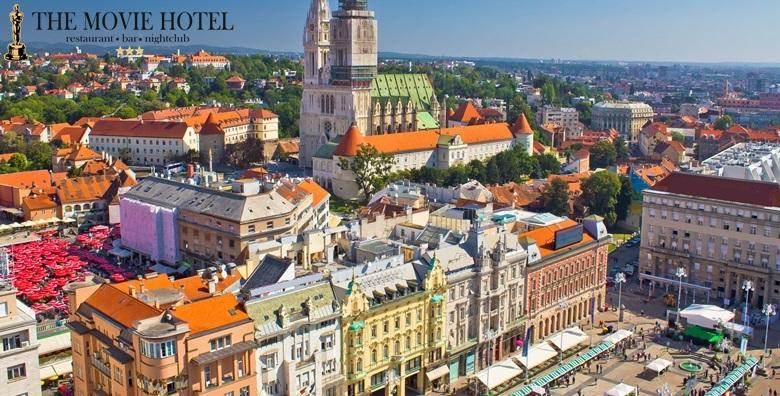 [ZAGREB]  2 dana s doručkom za dvoje u The Movie Hotelu***  – iskusite sve čari hrvatske metropole od 1.8. do 31.10. za 279 kn!