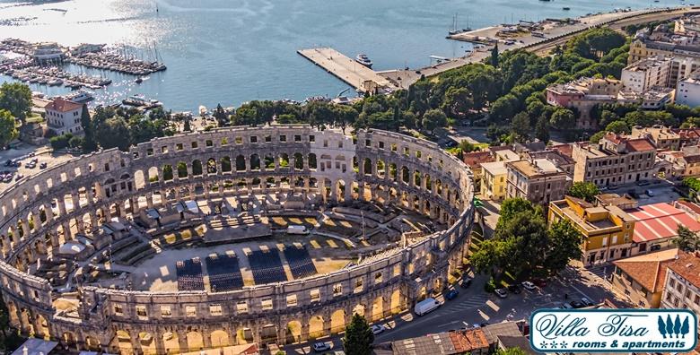 [PULA] Odmor u jednoj od najpoželjnijih destinacija godine po izboru The Telegrapha – 3 dana za dvoje u sobama Ville Tisa*** za 630 kn!