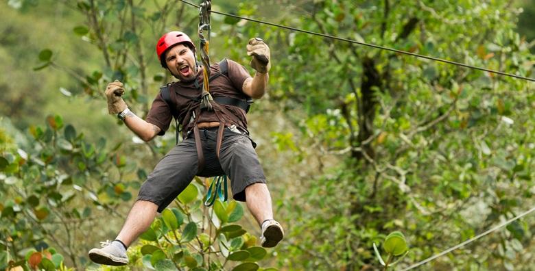 Adrenalinski park Rizvan City - zipline, penjanje na stijenu, divovska ljuljačka i uzbudljiv alpinistički poligon za 99 kn!