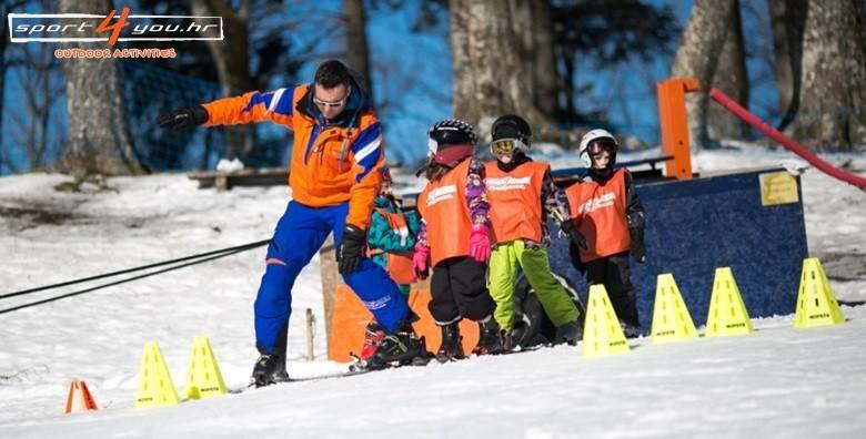 Škola skijanja ili bordanja na Sljemenu - 4 ili 5 dana uz uključen ručak, užinu, prijevoz do skijališta i završno natjecanje od 1.240 kn!