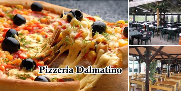 Pizzeria Dalmatino - 2 pizze za samo 35kn!