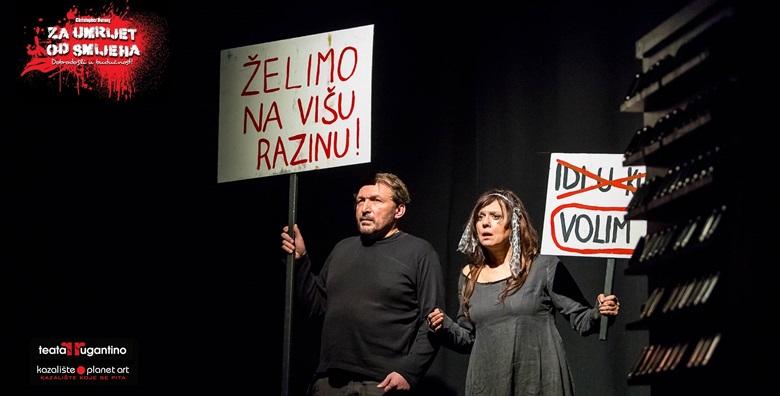Predstava Za umrijet od smijeha u Lisinskom