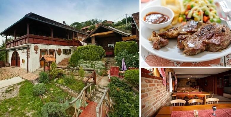 Domaći ručak u 3 slijeda u Eko selu Gradunje