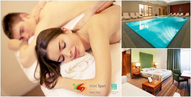 Produženi wellness vikend u Hotelu Sport 4* – 2 noćenja za dvoje uz korištenje sauna, bazena, fitnessa, relax zone i aroma masaža za 930 kn!