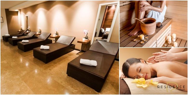 [SPA PAKET] 3h korištenja sauna, fitnessa i chill sobe uz antistres masažu tijela, mediteransku masažu leđa ili piling tijela od 119 kn!