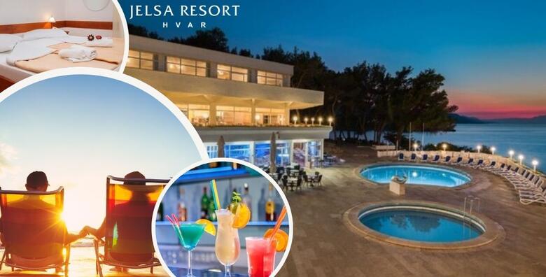 RUJAN NA HVARU, Fontana Resort 2* - 3, 5 ili 7 noćenja s polupansionom za 2 osobe + GRATIS paket za 1 dijete uz korištenje bazena s morskom vodom i ležaljki