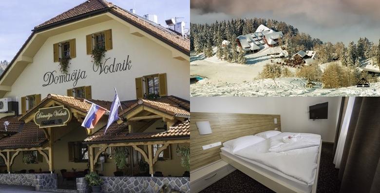 Skijanje na Krvavcu – 1 ili 2 noćenja s doručkom, uz opciju wellness i jacuzzi za 2 u Domačiji Vodnik 3*, zimske radosti na čak 30 km uređenih staza već od 609 kn!