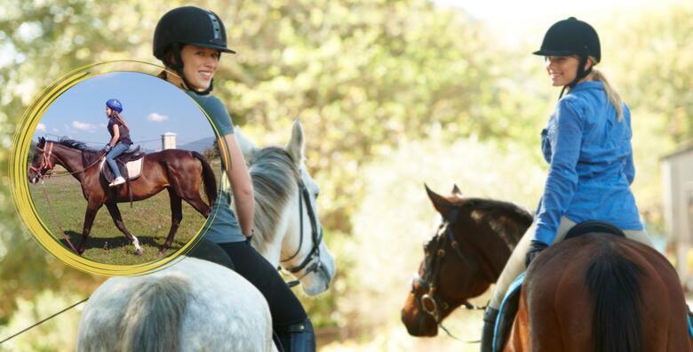 JAHANJE – 2 sata druženja i uživanja s plemenitim konjima uz školu za početnike ili napredne s iskusnim trenerima i uključenom opremom