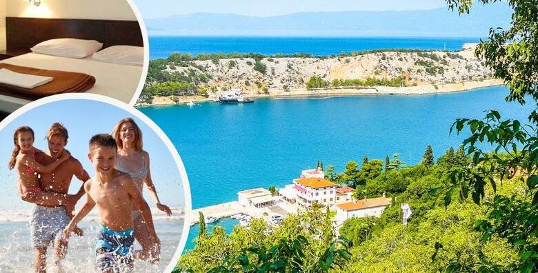 OMIŠALJ, CIJELA SEZONA - odmor na vrhunskoj lokaciji na otoku Krku uz 3 ili 7 noćenja s polupansionom za dvoje u Hotelu Adriatic 2*