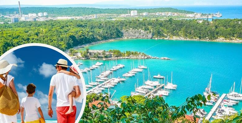 Ponuda dana: CIJELO LJETO NA KRKU, Depadansa Marina 2* - obiteljski odmor od 3 ili 7 noćenja s polupansionom za dvoje i 2 djece u Omišlju (Depandansa Marina 2*)