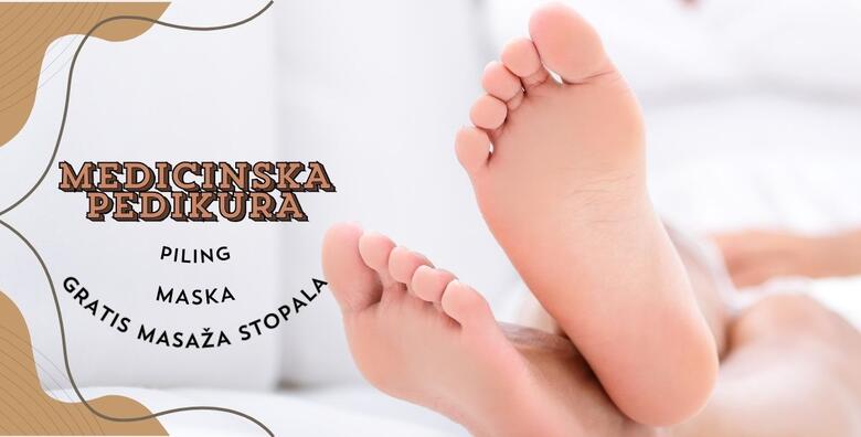 Uredite svoja stopala i osigurajte im zdravlje uz medicinsku pedikuru s maskom i pilingom stopala u Kozmetičkom salonu Noa